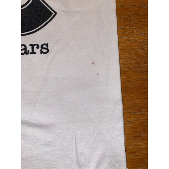 I WC NY Shooting Stars T-Shirt White Cotton Short Sleeve - Picture 5 of 6